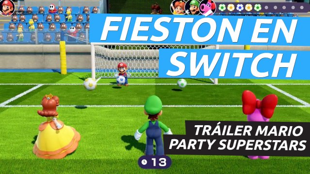 Mario Party Superstars - Tráiler general en Nintendo Switches
