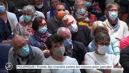 POLÉMIQUE / Fronde des riverains contre les maisons pour sans-abri