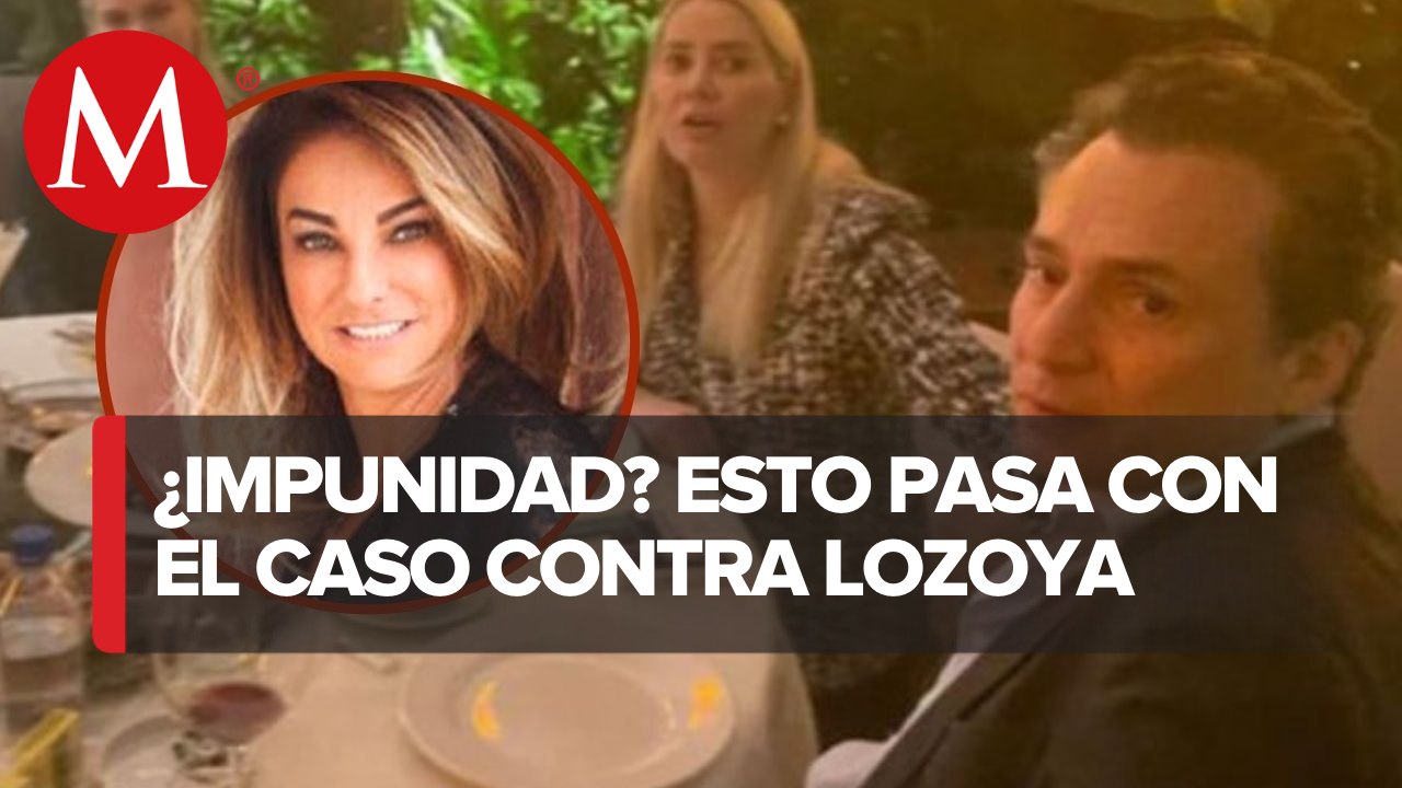 La periodista Lourdes Mendoza fotografió a Emilio Lozoya en un restaurante de lujo