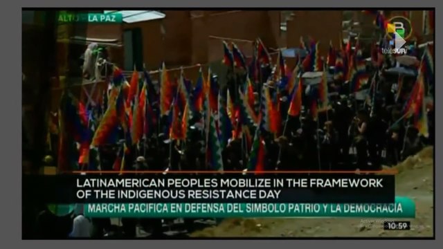 FTS 12:30 12-10: Latin American peoples mobilize in the framework of the Indigenous Resistance Day