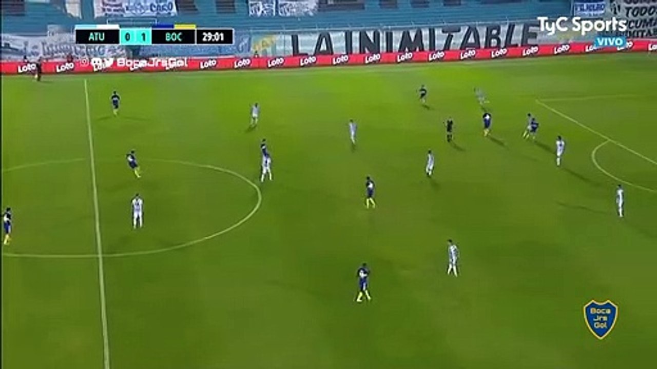 Los goles de boca frente a tucuman de lisandro lopez