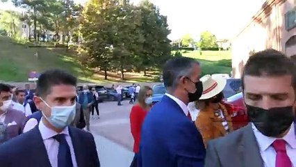 La Infanta Elena no habla acerca de la posible vuelta de su padre, don Juan Carlos, a España