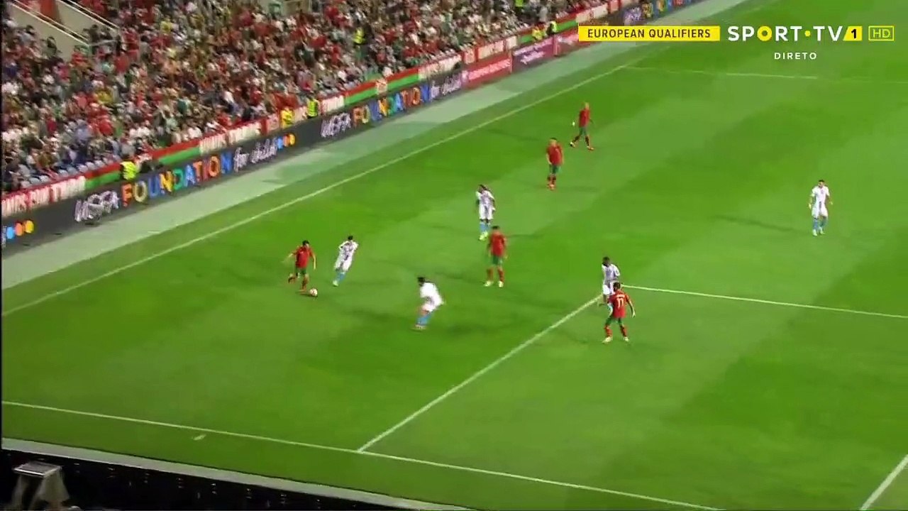 Cristiano Ronaldo Penalty Goal -  Portugal vs Luxembourg 1-0 12/10/2021