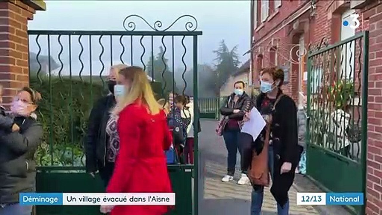 Aisne : un village évacué à cause d'obus datant de la Première Guerre Mondiale