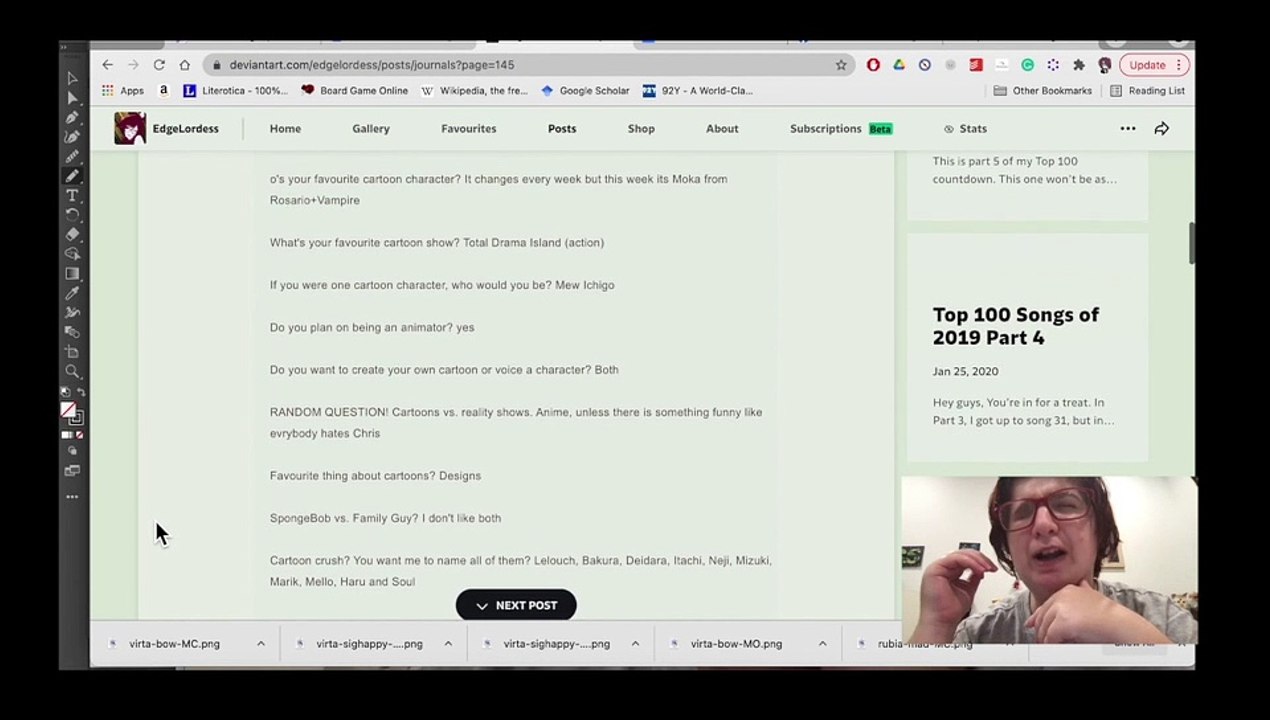 Looking at My Old Deviantart Journals Episode 2 Part 2: In the End