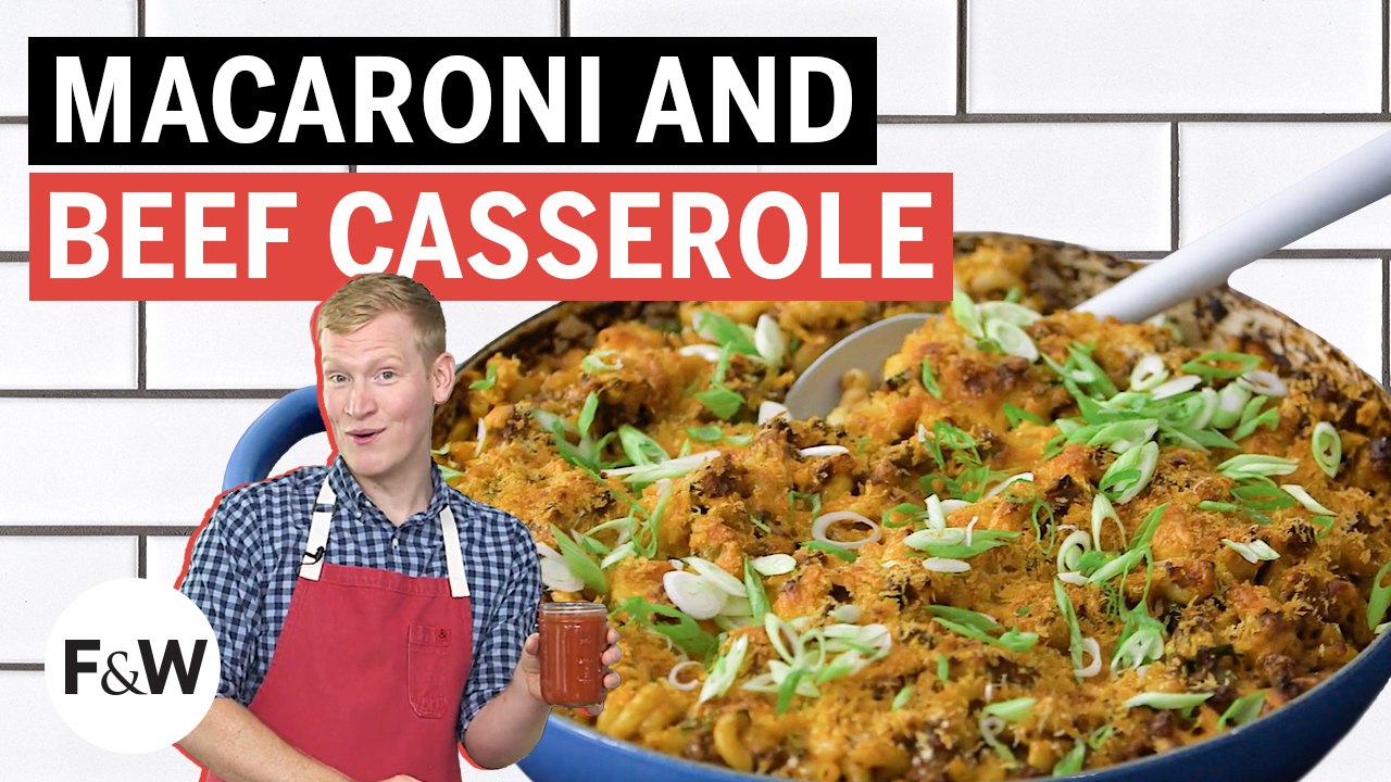Justin Chapple Makes Macaroni-and-Beef Casserole | Mad Genius