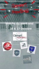 Programme du week-end 16/17 octobre