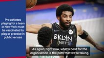 'Losing Kyrie hurts' - Nets star banned over vaccination status