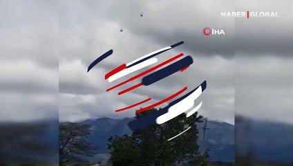 Paraşütü açılmayan asker yere böyle çakıldı!