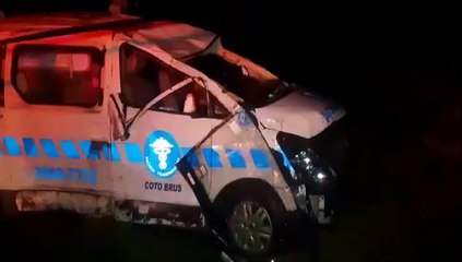 ACCIDENTE AMBULANCIA