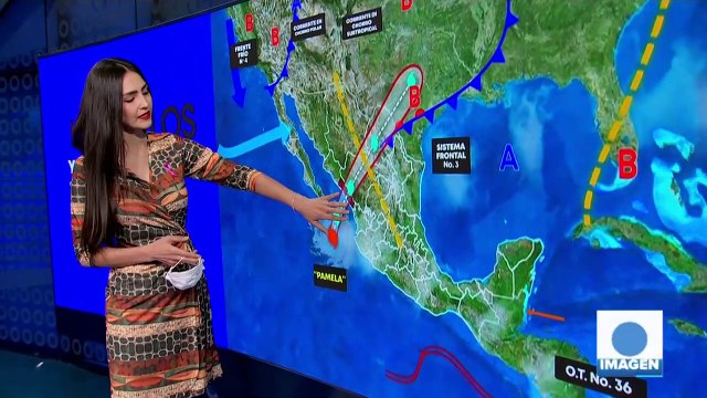 El huracán Pamela podría tocar tierra la madrugada del miércoles