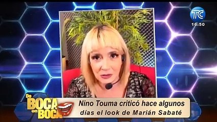 "Prefiero que me digan sencilla a ridícula": Marián Sabaté responde a Nino Touma