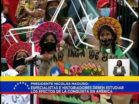 Pdte. Nicolás Maduro conmemoró el Día de la Resistencia Indígena