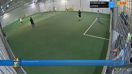But de Youssouf (2-2) - FC GRAS DU BIDE 2 Vs LA POSTE - 12/10/21 19:00 - LIGUE 4