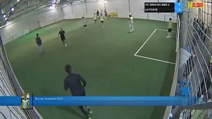 But de Youssouf (5-6) - FC GRAS DU BIDE 2 Vs LA POSTE - 12/10/21 19:00 - LIGUE 4