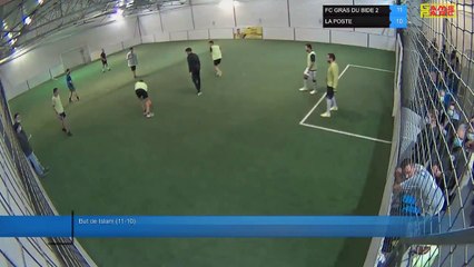But de Islam (11-10) - FC GRAS DU BIDE 2 Vs LA POSTE - 12/10/21 19:00 - LIGUE 4 - Poitiers Game Parc