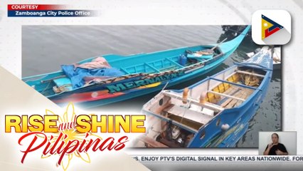 Dalawang bangka lulan ang P4.8-M halaga ng smuggled na sigarilyo, naharang sa Zamboanga City