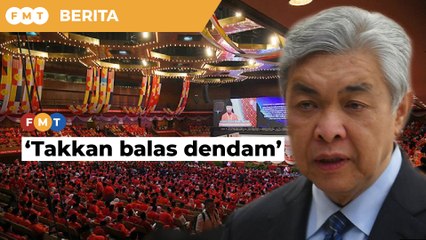 Saya tidak akan guna watikah calon PRU untuk balas dendam kata Zahid
