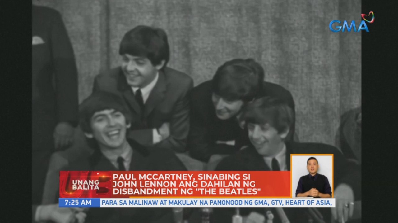Paul McCartney, sinabing si John Lennon ang dahilan ng disbandment ng "The Beatles" | UB