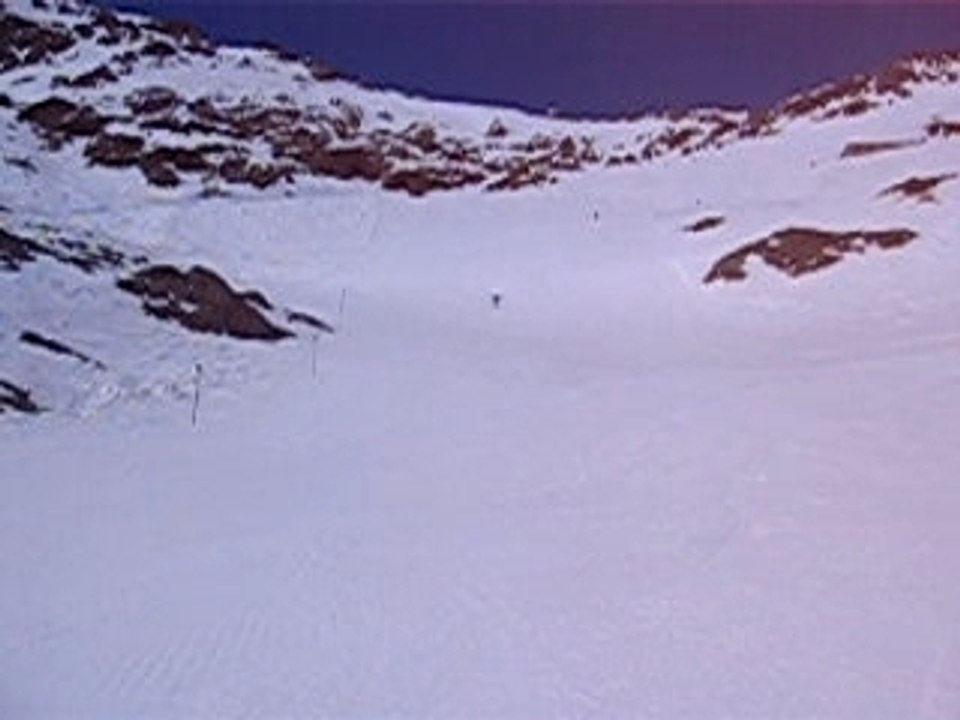 Descente en ski - Alpe d'Huez