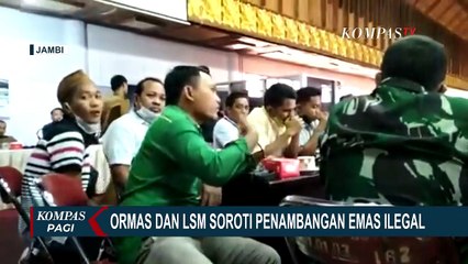 Bahas Penambangan Emas Ilegal, Rapat DPRD Kabupaten Bungo Berakhir Ricuh