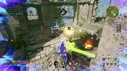 Spellbreak BR Gameplay: Solo'ing Squads (High Level Stone Gameplay)