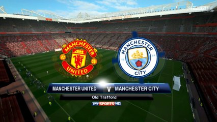 Big Match EPL Man United vs Man City [PES 2013]