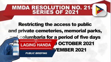 Mga sementeryo at kolumbaryo sa Metro Manila, isasara sa darating na Undas
