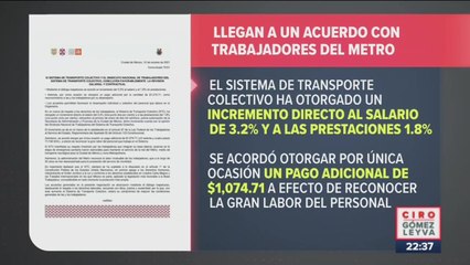 Se cancela el paro de este jueves en el Metro de la CDMX