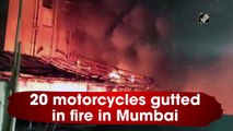 Fire breaks out at residential society in Mumbai, 20 motorcycles gutted