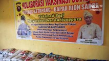 Dukung Program Pemerintah, Polres Ketapang Gagas Vaksinasi Masuk Desa di Desa Tanjung Pura