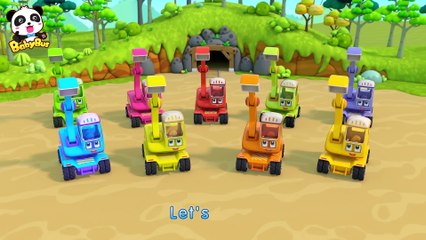 Monster Ambulance Got Injured | Monster Car Race | Baby Panda Mechanic | BabyBus part 1