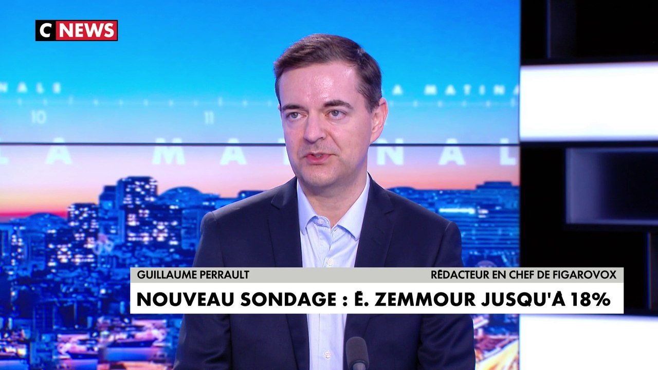 Guillaume Perrault : «La dynamique est évidente et le phénomène Zemmour saute aux yeux»