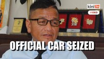 Former Malacca exco's official car seized  by cops