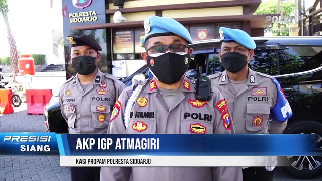 Polresta Sidoarjo, Mulai Terapkan Aplikasi PeduliLindungi & Vaksinasi di SMK Antartika 2 Sidoarjo