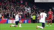 Police arrest minority of Hungarian fans who booed England taking the knee