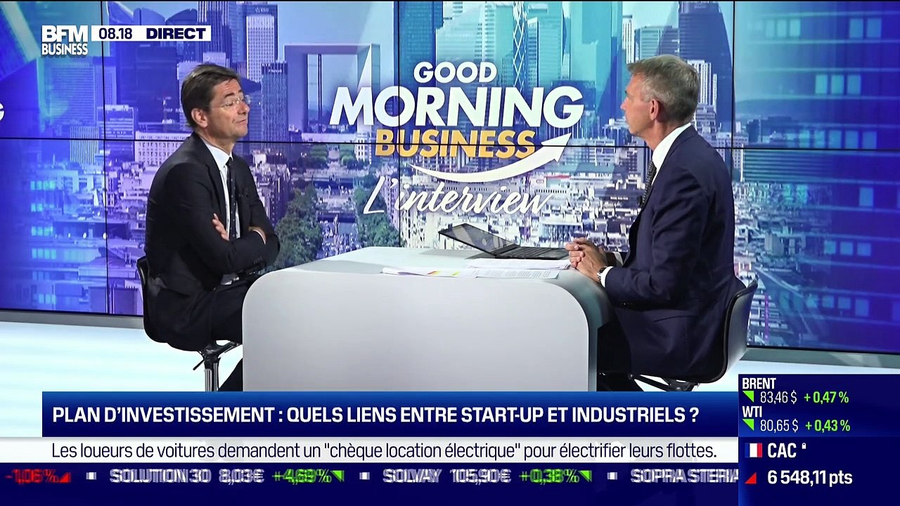 Nicolas Dufourcq (Bpifrance) : Plan d'investissement, quels projets en matière d'innovation ? - 13/10