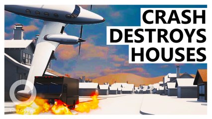 Plane Crashes Into Houses in California, Kills At Least Two