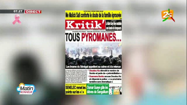 SAMBA TALL SARR - EXPERT EN RESSOURCES MINIÈRES DANS DANS MATIN BONHEUR AVEC ASTOU DIONE / MERCREDI 13 OCTOBRE 2021