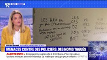 Tags menaçant des policiers en Essonne: le parquet a ouvert une enquête, les fonctionnaires visés vont porter plainte