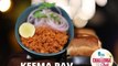 Chicken Keema Pav Recipe | 10 min Cooking