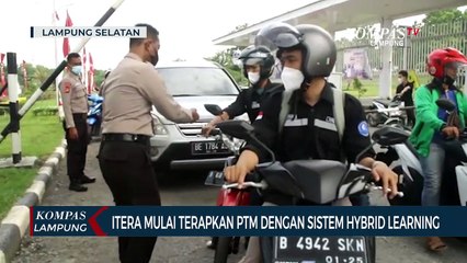 ITERA Mulai Terapkan PTM dengan Sistem Hybrid Learning