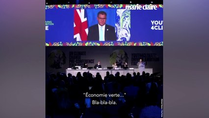 Greta Thunber dénonce les "bla-bla" des politiques sur le climat