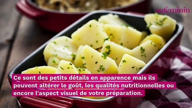 Cuisson des pommes de terre : 4 erreurs à ne plus faire