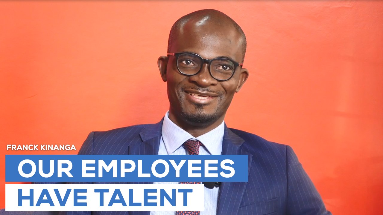 Our employees have talent - Franck Kinanga