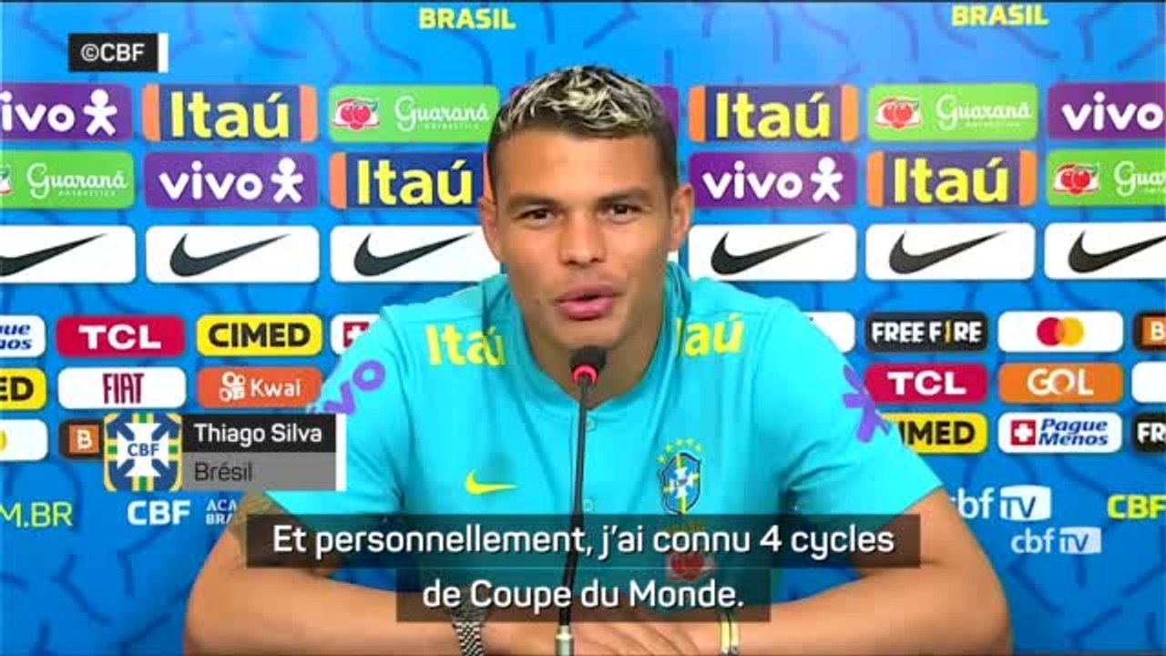 Brésil - Thiago Silva : "Nous sommes sur le bon chemin"
