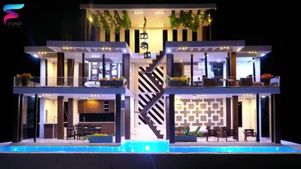 Incredible! Dream Modern Future House - How To Make Wonderful Mini Modern Future House