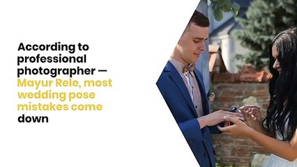 Mayur Rele | Posing During Wedding