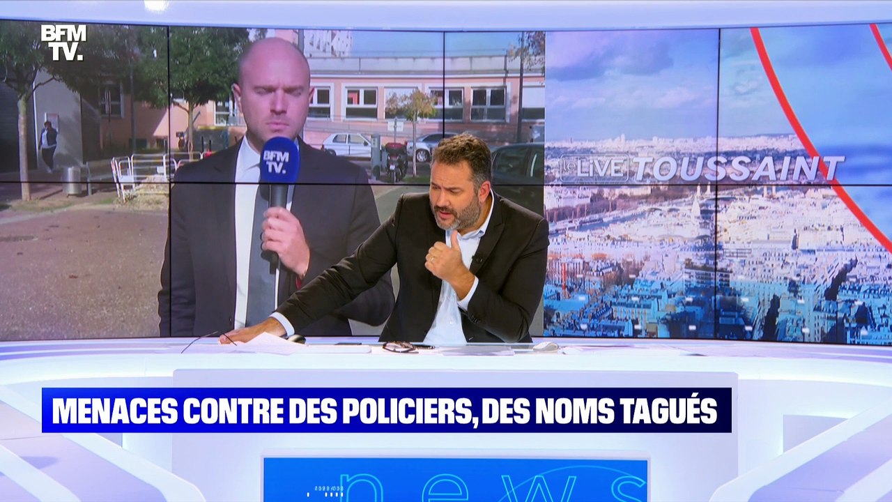 Menaces contre des policiers, des noms tagués - 13/10