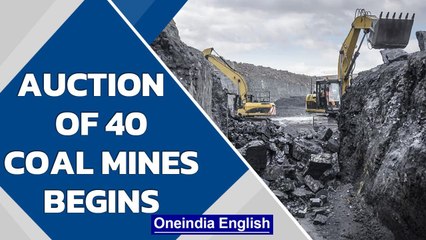 Modi Government starts auction of 40 coal mines | Oneindia News